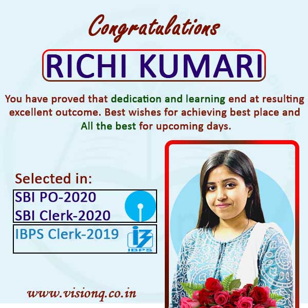 SBI Result by VisionQ Richi