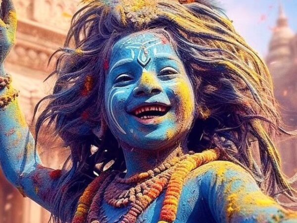 Indian Gods’ Childhood in Vrindavan: AI Visualizations