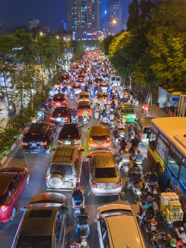 Top 10 Cities with the best/least traffic in the World